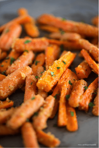 ﻿Parmesan Roasted Carrots