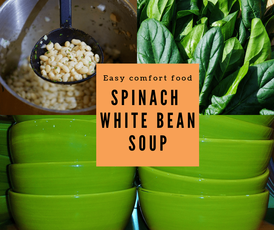 Spinach and White Bean Soup﻿